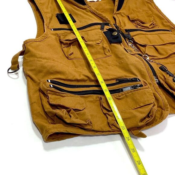 Utility Vest Fishing Vest Black Hawk Cascade Utility Vest Cargo Vest Canvas - Picture 10 of 12